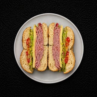 Ham & Swiss Sandwich