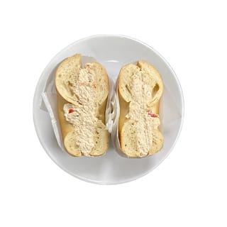 Lite Tuna Vegetable Salad Sandwich