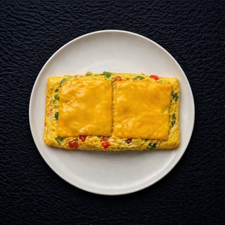 E6 Vegetable & Cheese Omelette Platter