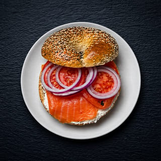 Sliced Nova & Cream Cheese
