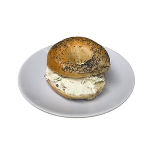Bacon-Scallion Cream Cheese Sandwich