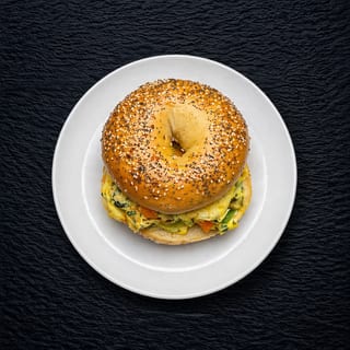 E4 Vegetable Omelet Sandwich 