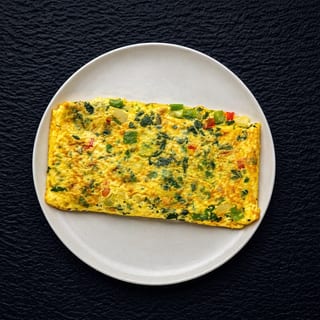 E4 Vegetable Omelette Platter
