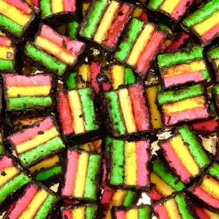 Rainbow Cookies